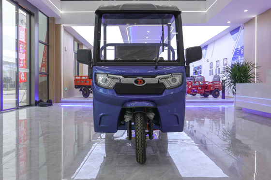 Bon prix 1.6m Passagers longue durée toit ensoleillé transport de marchandises tricycle électrique en ligne
