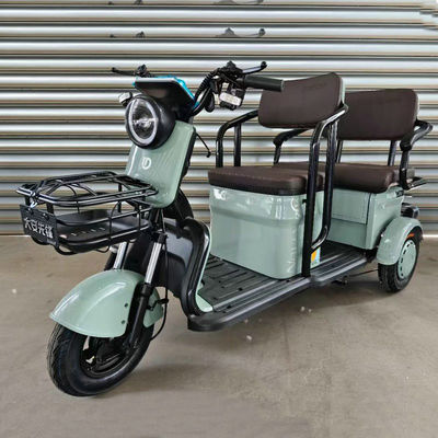 Buon prezzo 4 passeggeri 800W triciclo elettrico Tuk Tuk elettrico 90KM 50KM/h in linea