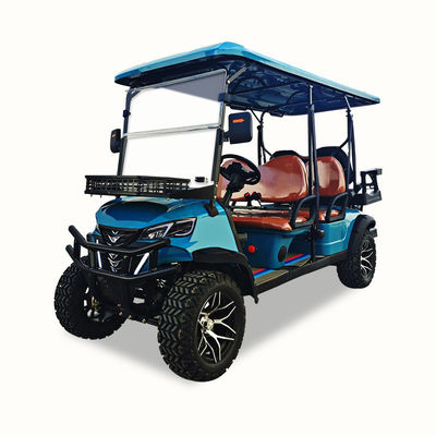 Goede prijs Elektrische golfkarren fabrikant 2 + 24 zitplaatsen offroadband elektrische golfkarren toeristische auto pendelwagen online