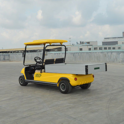 Harga yang bagus Kendaraan Off-Road Listrik 4 Tempat Duduk Dengan Kanopi 48V Kereta Golf Listrik Untuk Berkemah di Luar Ruangan on line