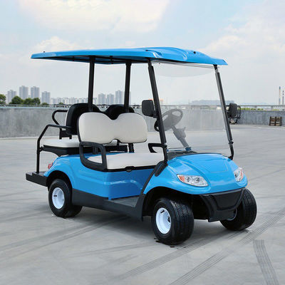 Harga yang bagus Kereta Golf Listrik Lithium 4 Tempat Duduk Untuk Berburu Dengan Motor 3500W on line
