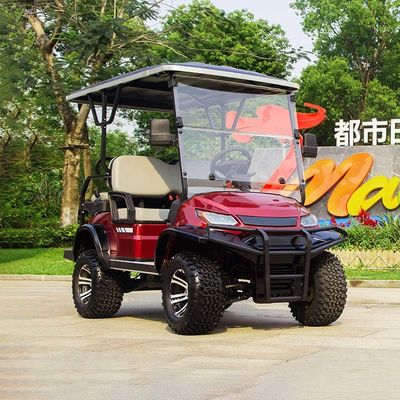 良い値段 電動48Vリチウムカスタム快適4人乗りゴルフバギーカート オンライン