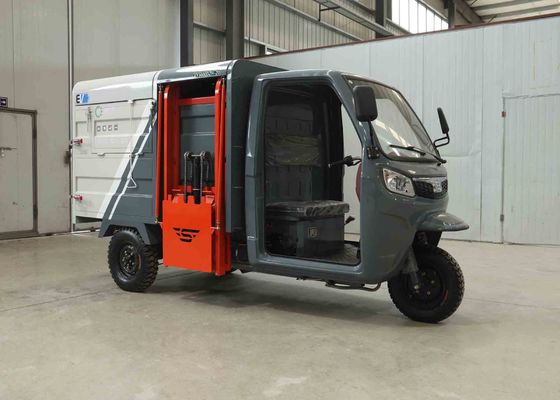 Good price Side Mounted Road Cleaning Car Barrel Type Small Self Loading Unloading 4-8 Cubic Meters online