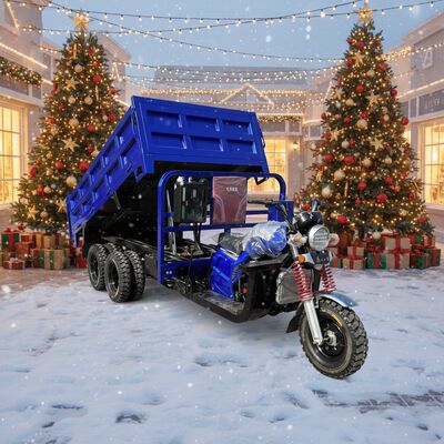 Motorcycle de chargement à carburant à carrosserie ouverte avec sidecar