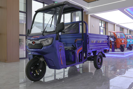 ราคาดี 3 ล้อ รถจักรยานไฟฟ้าสามล้อครึ่งปิด สําหรับสินค้า 800W 30-50Km / H ออนไลน์