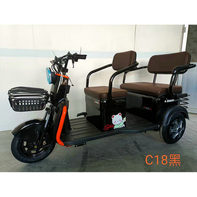 Bom preço 90KM 2 pessoas Trike elétrico adulto idosos transportando crianças on-line