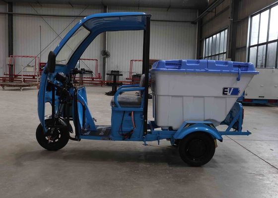 รถบรรทุกถังขยะพลาสติก 500L ที่สามารถติดตั้งแบตเตอรี่ลิเธียมและพลังงานใหม่