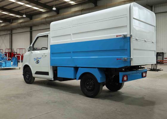 İyi bir fiyat. Hidrolik makas kapılı 4 kübik elektrikli üç tekerlek çöp kamyonu çevrimiçi